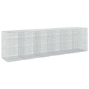 Gabion med 5 mm tråd og 5x2,5 cm net 550x100x150 cm