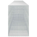 Gabion med 5 mm tråd og 5x2,5 cm net 700x100x150 cm