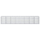 Gabion med 5 mm tråd og 5x2,5 cm net 800x100x150 cm