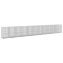 Gabion med 5 mm tråd og 5x2,5 cm net 1100x100x150 cm