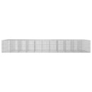 Gabion med 5 mm tråd og 5x2,5 cm net 1100x100x150 cm