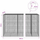 Gabion med 5 mm Tråd og 5x5 cm Maske 1050x50x150 cm