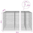 Gabion med 5 mm tråd og 5x5 cm net 650x100x150 cm
