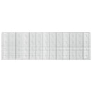 Gabion med 5 mm Tråd og 5x10 cm Maske 650x10x200 cm