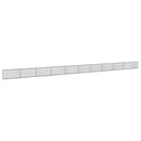 Gabion med 5 mm tråd og 5x10 cm net 1050x20x50 cm