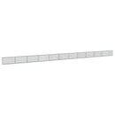 Gabion med 5 mm tråd og 5x10 cm net 1150x20x50 cm
