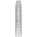 Gabion med 5 mm tråd og 5x10 cm net 350x20x100 cm