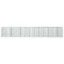 Gabion med 5 mm tråd og 5x10 cm net 650x20x100 cm
