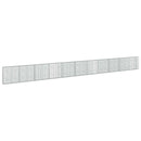 Gabion med 5 mm tråd og 5x10 cm net 1100x20x100 cm