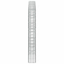 Gabion med 5 mm tråd og 5x10 cm net 250x20x150 cm