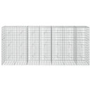 Gabion med 5 mm tråd og 5x10 cm net 350x20x150 cm