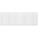 Gabion med 5 mm tråd og 5x10 cm net 450x30x150 cm