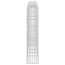 Gabion med 5 mm Tråd og 5x10 cm Maske 500x30x150 cm