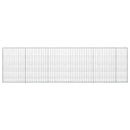 Gabion med 5 mm tråd og 5x10 cm net 550x30x150 cm