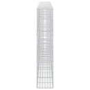 Gabion med 5 mm tråd og 5x10 cm net 550x30x150 cm
