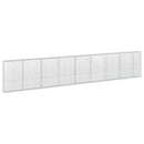 Gabion med 5 mm tråd og 5x10 cm net 850x30x150 cm