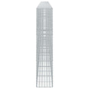 Gabion med 5 mm tråd og 5x10 cm net 850x30x150 cm