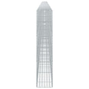 Gabion med 5 mm Tråd og 5x10 cm Maske 1200x30x150 cm