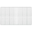 Gabion med 5 mm Tråd og 5x10 cm Maske 350x30x200 cm