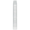 Gabion med 5 mm tråd og 5x10 cm net 400x30x200 cm