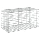 Gabion med 5 mm tråd og 5x10 cm net 100x50x50 cm