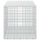 Gabion med 5 mm tråd og 5x10 cm net 300x50x50 cm