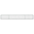 Gabion med 5 mm tråd og 5x10 cm net 400x50x50 cm