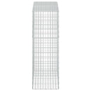 Gabion med 5 mm tråd og 5x10 cm net 150x50x150 cm