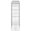 Gabion med 5 mm tråd og 5x10 cm net 200x50x150 cm