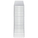 Gabion med 5 mm tråd og 5x10 cm net 300x50x150 cm