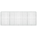 Gabion med 5 mm tråd og 5x10 cm net 400x50x150 cm