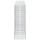 Gabion med 5 mm tråd og 5x10 cm net 450x50x150 cm