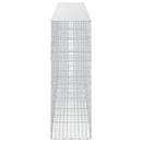 Gabion med 5 mm tråd og 5x10 cm net 550x50x150 cm