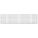 Gabion med 5 mm tråd og 5x10 cm net 800x50x200 cm
