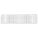 Gabion med 5 mm tråd og 5x10 cm net 850x50x200 cm