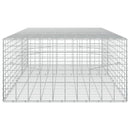 Gabion med 5 mm tråd og 5x10 cm net 150x100x50 cm