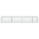 Gabion med 5 mm tråd og 5x10 cm net 350x100x50 cm