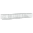 Gabion med 5 mm tråd og 5x10 cm net 400x100x50 cm
