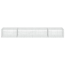Gabion med 5 mm tråd og 5x10 cm net 400x100x50 cm