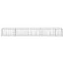 Gabion med 5 mm tråd og 5x10 cm net 450x100x50 cm