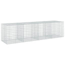Gabion med 5 mm tråd og 5x10 cm net 400x100x100 cm