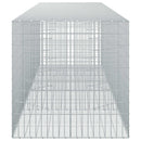 Gabion med 5 mm tråd og 5x10 cm net 400x100x100 cm