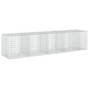Gabion med 5 mm tråd og 5x10 cm net 450x100x100 cm