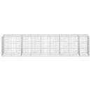 Gabion med 5 mm tråd og 5x10 cm net 450x100x100 cm