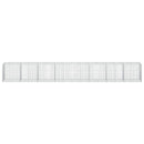 Gabion med 5 mm tråd og 5x10 cm net 800x100x100 cm