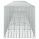 Gabion med 5 mm tråd og 5x10 cm net 850x100x100 cm