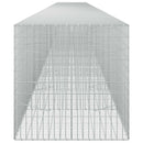 Gabion med 5 mm tråd og 5x10 cm net 1100x100x100 cm