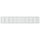 Gabion med 5 mm tråd og 5x10 cm net 950x100x150 cm