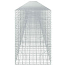 Gabion med 5 mm tråd og 5x10 cm net 950x100x150 cm