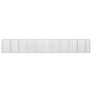 Gabion med 5 mm tråd og 5x10 cm net 1050x100x150 cm